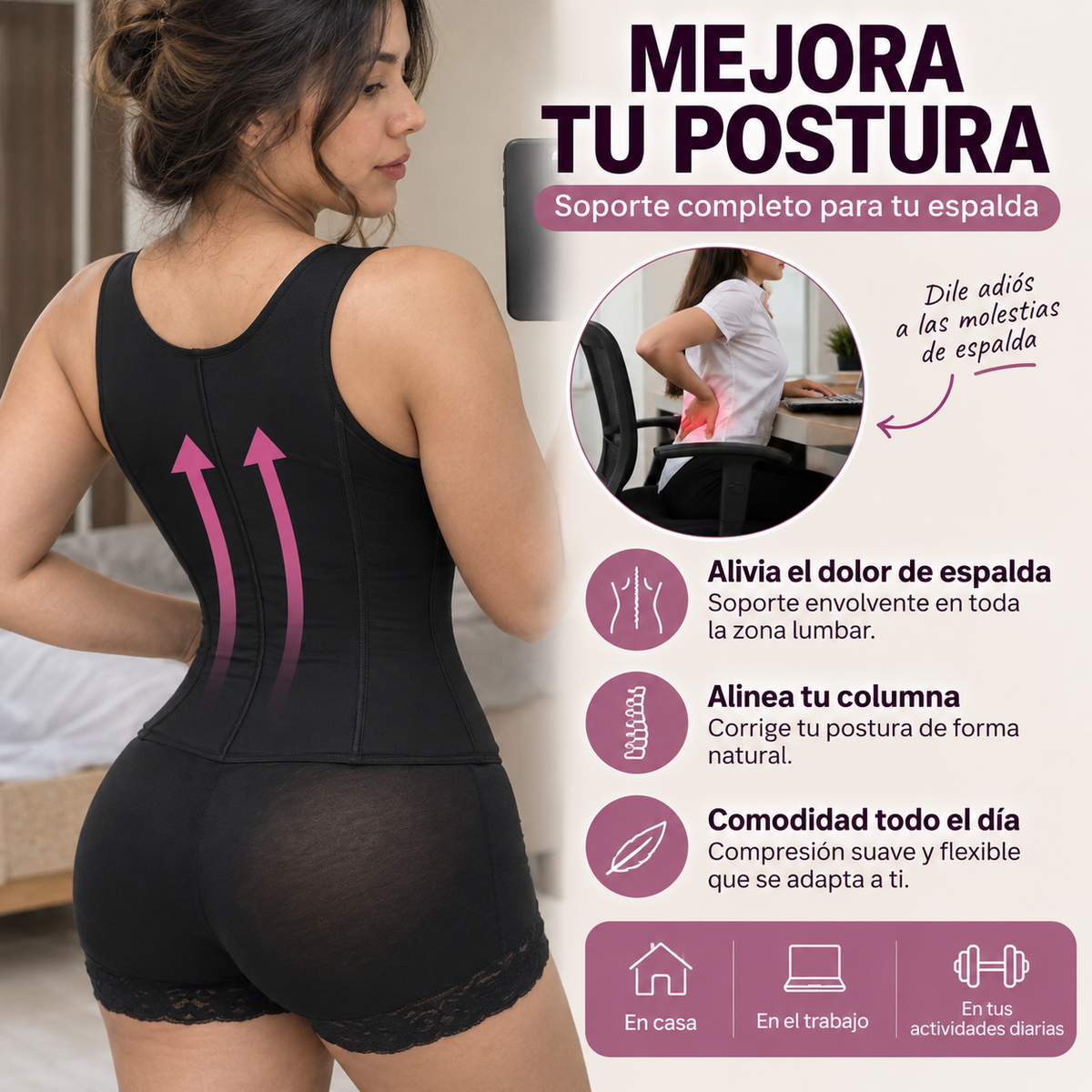FAJA REDUCTORA - PIERDE CM EN SEMANAS