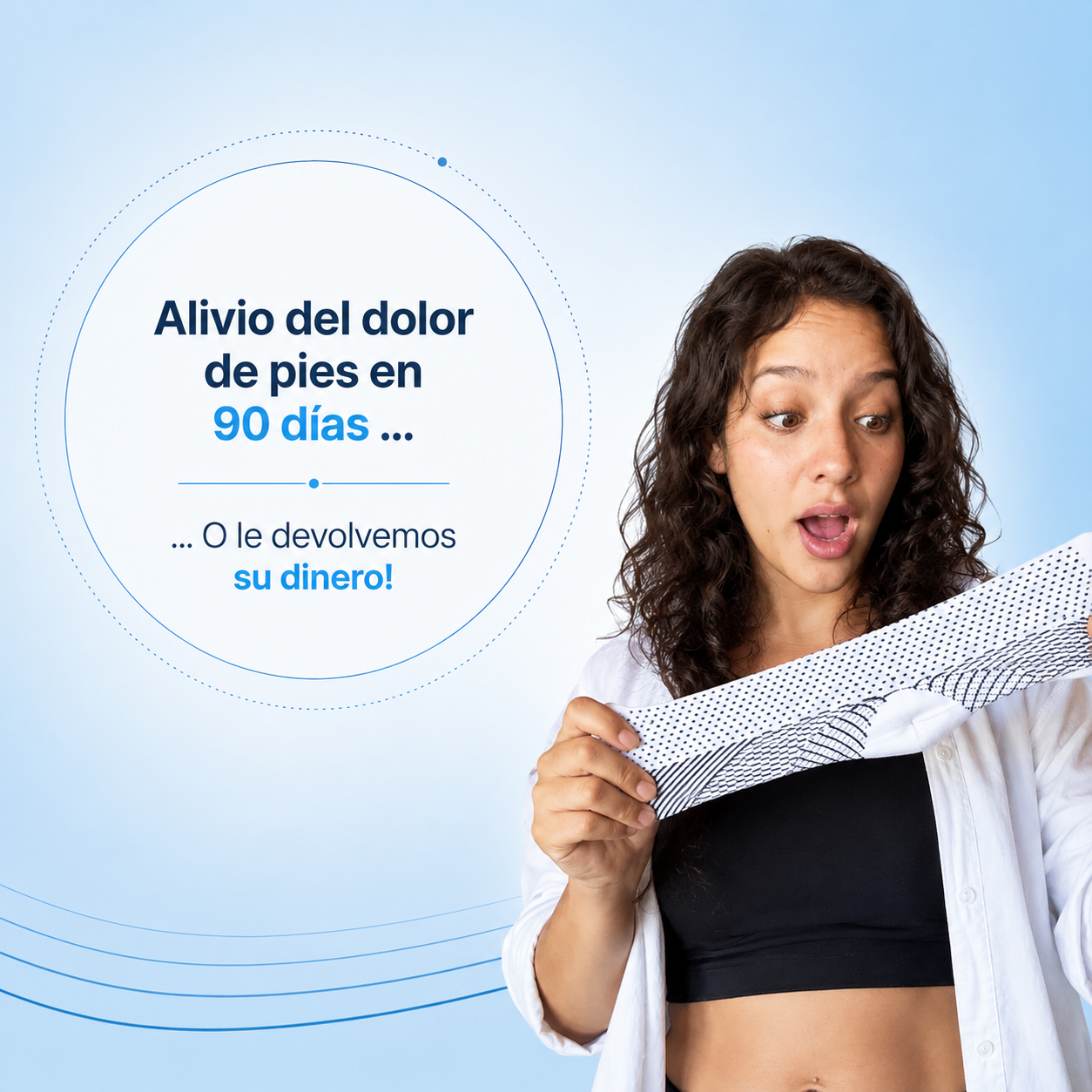 Medias De Compresión - Obtén Alivio Instantáneo De Pies Hinchados Y Adoloridos